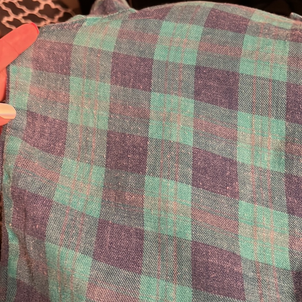 Nollie plaid button down, size S - Picture 5 of 6